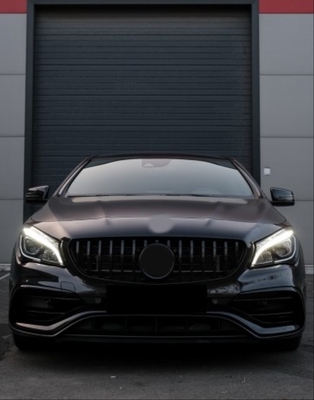 MERCEDES W117 CLA IÇIN UYUMLU 2013-2015 CLA IÇIN UYUMLU GTR PANJUR - SIYAH